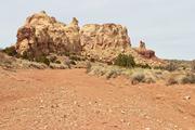 Rock formation in the San Rafael Swell