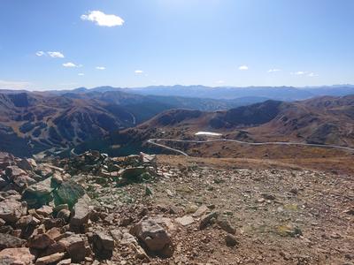 View of US-6 and Arapaho Basin