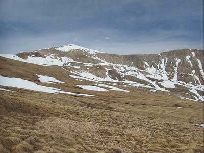 Mt. Sherman from part way up Sheridan