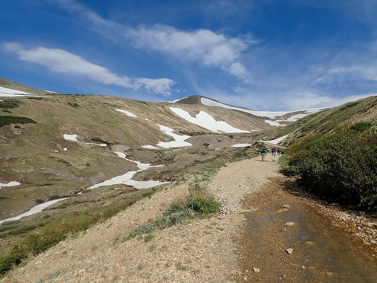 Start of the trail once the weather cleared