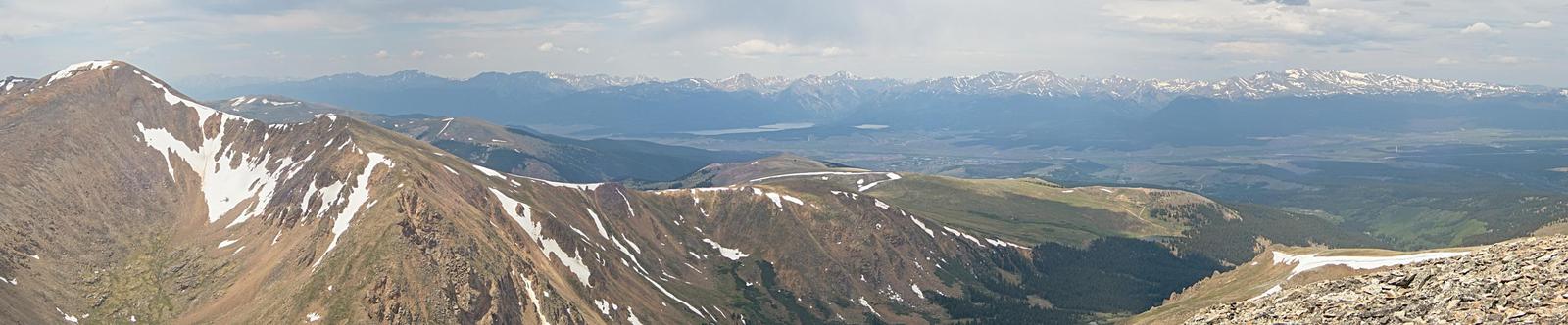 View from the top of Mt. Sheridan